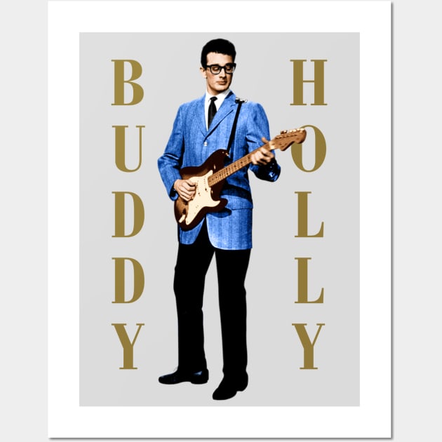 Buddy Holly Wall Art by PLAYDIGITAL2020